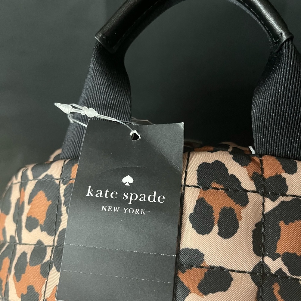 Kate Spade Spotted Leopard Backpack NWT - Picture 3 of 13